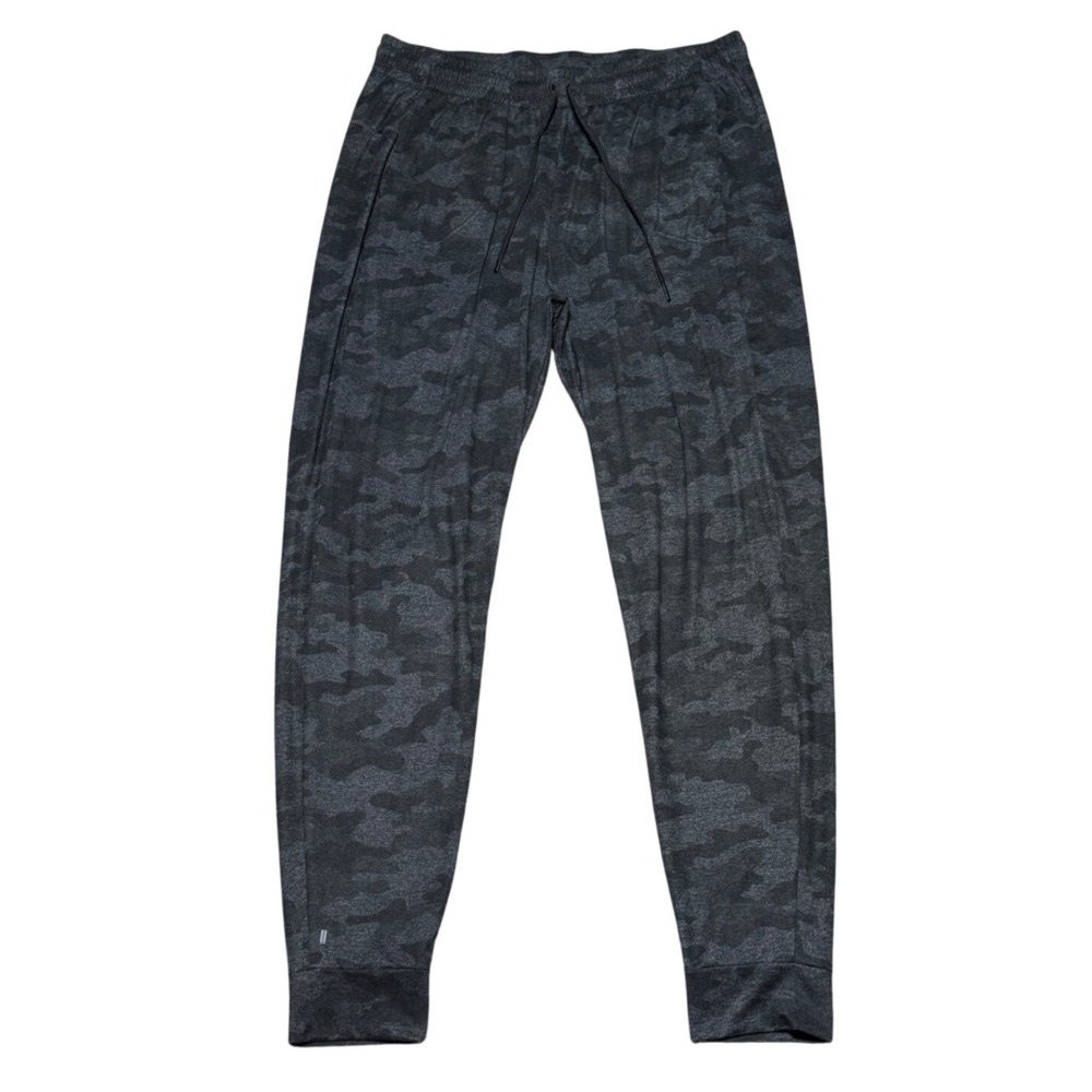 NOBULL Lightweight Joggers Stretch Active Black Camo Men L